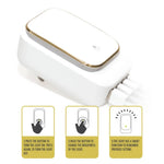 4 Port Travel Charger with Auto ID Technology & LED Light