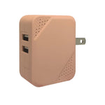 2 Port AC folding Travel Charger